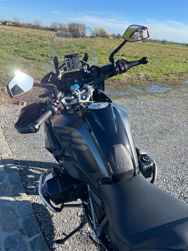BMW R 1250 GS Black storm metallic/Black/Achat grey, Ophalen, Gebruikt
