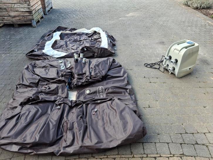 Best way lay-z spa maldives opblaasbare spa bubbelbad, Tuin en Terras, Zwembaden, Rechthoekig, Ophalen