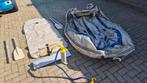 Bijboot 4 personen, Watersport en Boten, Rubberboten, Airdeck, Gebruikt, Benzine, Minder dan 70 pk