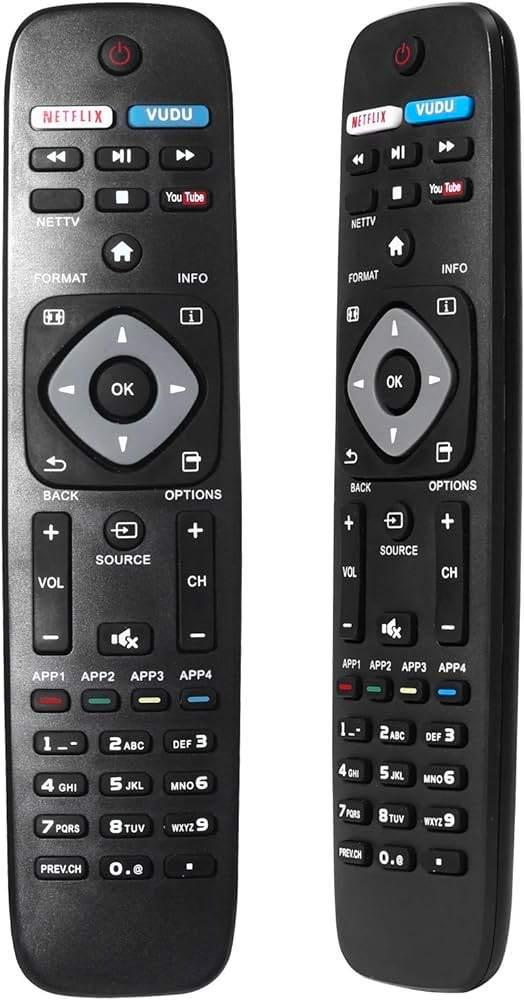 Philips Afstandsbediening NH500UP LED 4K UHD ULTRA HD, Audio, Tv en Foto, Afstandsbedieningen, Nieuw, Universeel, Tv, Ophalen of Verzenden