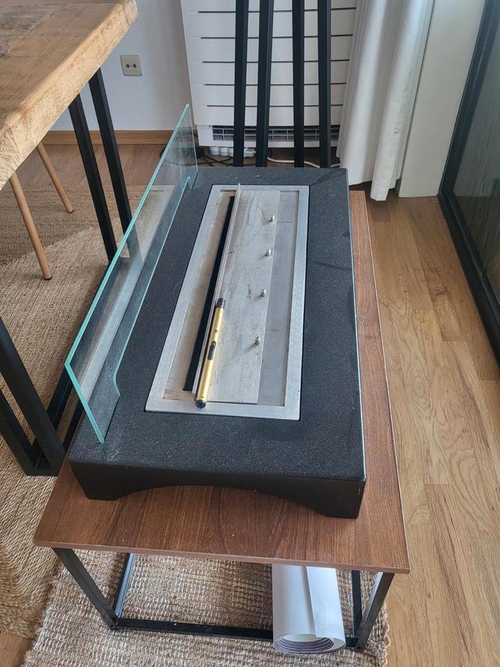 Cheminée au bioéthanol extérieure ou intérieure, Jardin & Terrasse, Tables à feu, Utilisé, Enlèvement