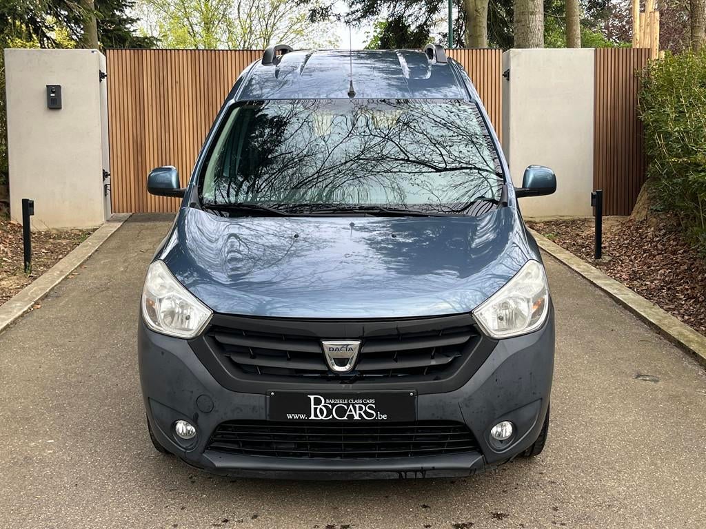 Dacia Dokker 1.6i 1ste Eigenaar/2 x Schuifdeur/incl.Winterse, Euro 5, Achat, Entreprise, Noir