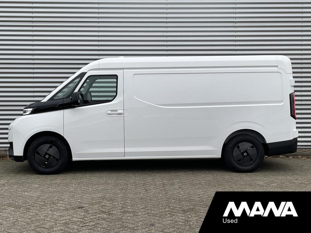 Farizon SV L2H2 83 kWh / 232 PK Lanceringseditie Trekhaak Ac, Auto's, Bestelwagens en Lichte vracht, Gebruikt, Wit, Leder, 2330 kg