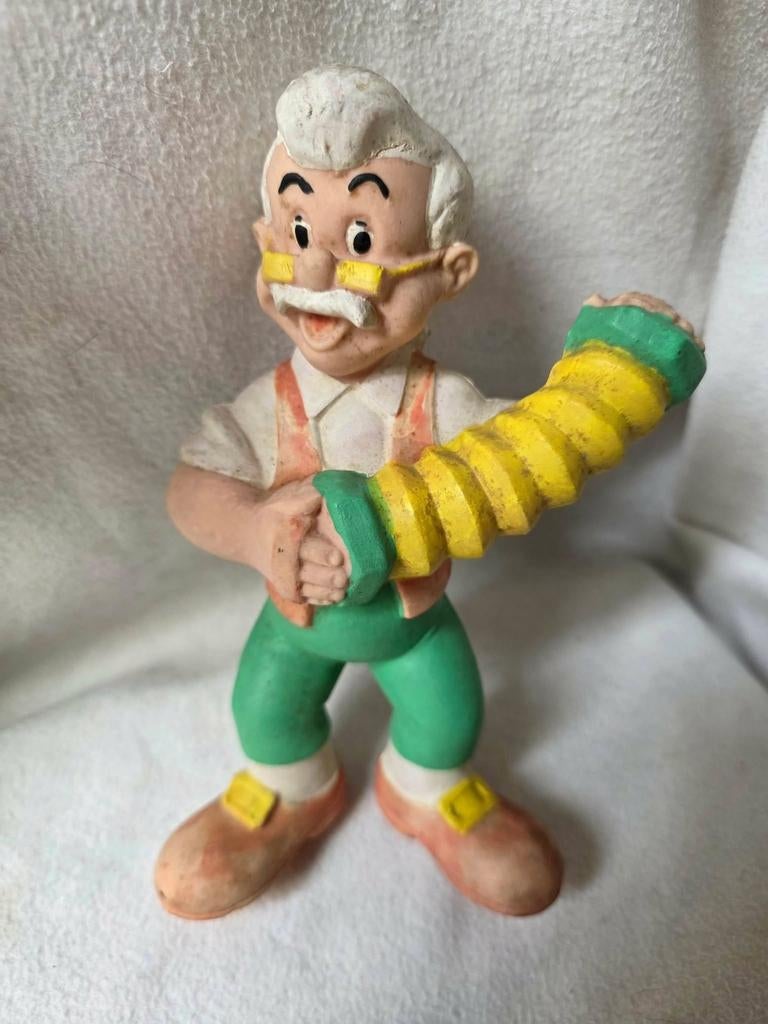 Geppetto du film Pinocchio de Walt Disney,  "pouêt-pouêt" ., Collections, Disney, Enlèvement ou Envoi