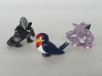 Lot van 3 Pokémon figuren: Aggron, Nidoking & Taillow, Verzamelen, Poppetjes en Figuurtjes, Ophalen of Verzenden, Gebruikt