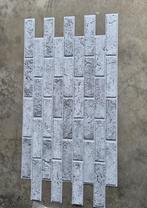 Wandpanelen wandbekleding PVC imitatie hout of steen, Enlèvement