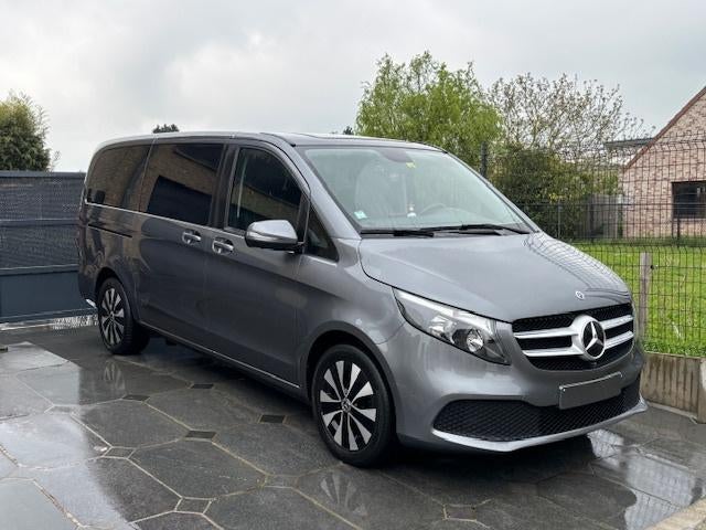 Mercedes V250d * Double cabine * Cuir * Caméra 360, Cuir, Argent ou Gris, Achat, Euro 6