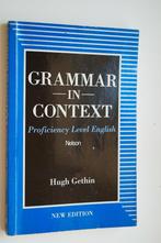 Grammar in Context (Engels), Boeken, Schoolboeken, Ophalen of Verzenden, Engels