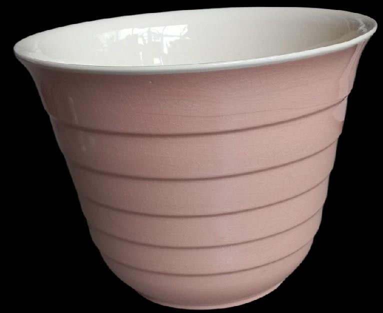roze Villeroy & Boch cachepot., Enlèvement