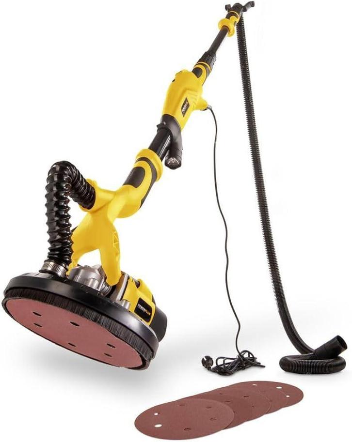 Ponceuse girafe Powerplus 710W – murs & plafonds, Bricolage & Construction, Outillage | Ponceuses, Comme neuf, Enlèvement