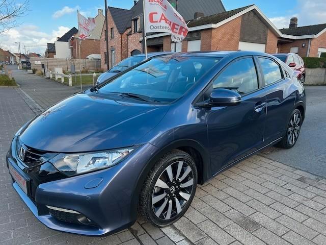 HONDA CIVIC 1.4i SPORTLINE Twilight Bleu, Autos, Honda, Entreprise, Achat, Civic, ABS, Caméra de recul, Airbags, Air conditionné