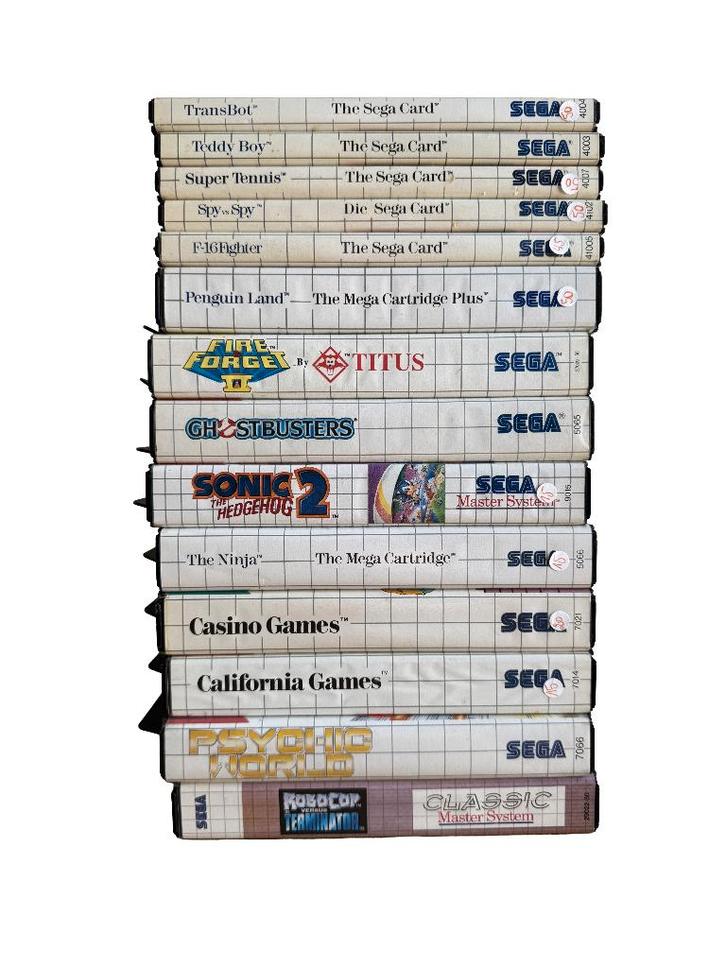 Sega Master System-spellen, Games en Spelcomputers, Games | Sega, Zo goed als nieuw, Master System, Ophalen of Verzenden