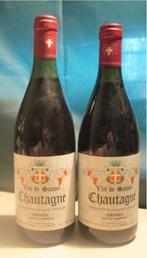 2x Vin de Savoie - Chautagne - Gamay, Enlèvement ou Envoi, Comme neuf, France, Pleine