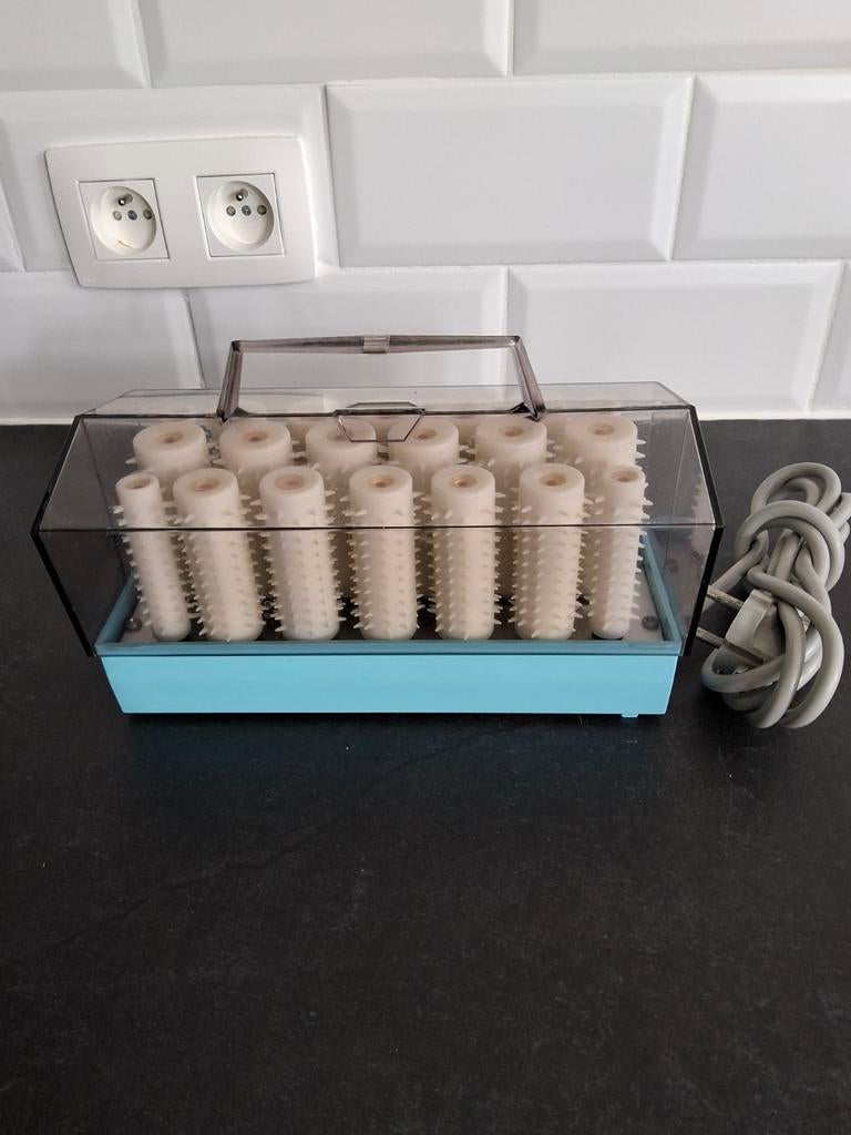 Elektrische krulspelden by Clairol jaren 60 VINTAGE, Handtassen en Accessoires, Uiterlijk | Haarverzorging, Ophalen of Verzenden