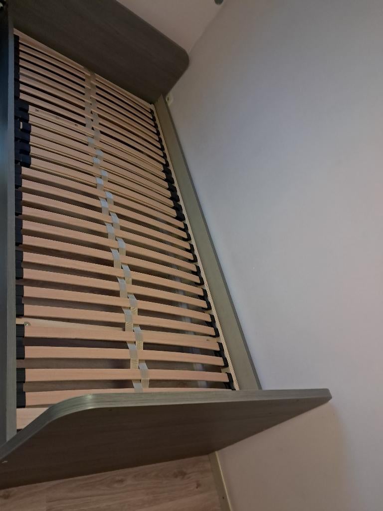 1 lit avec sommier à lattes, 90 cm, Enlèvement, Sommier, 200 cm