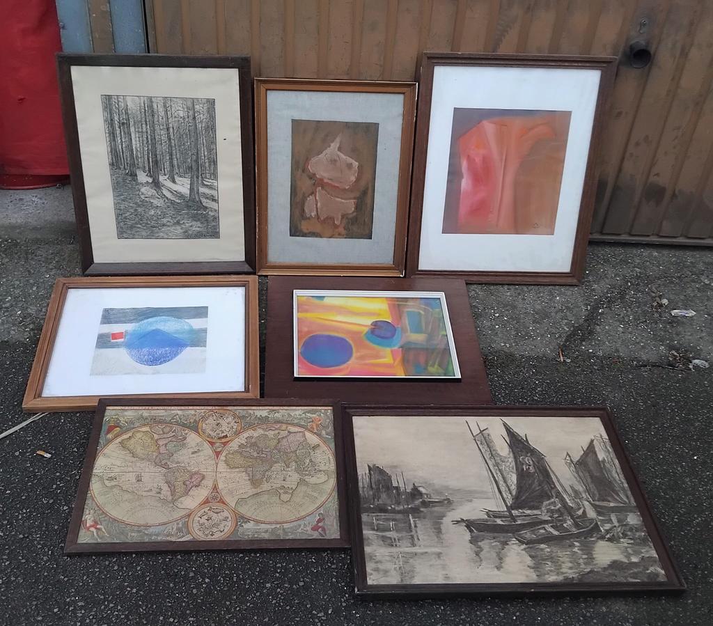 Cadre vintage, Enlèvement ou Envoi, Utilisé