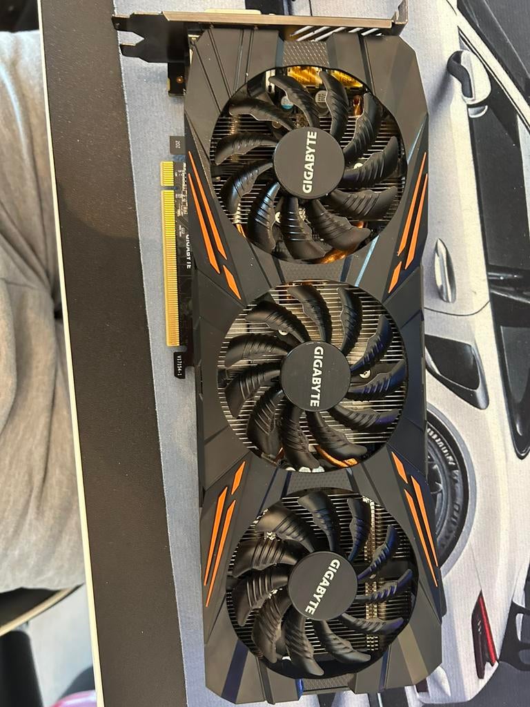 Gigabyte GTX 1070 Ti 8GB (3-fans) – Sterke Gaming GPU, Informatique & Logiciels, Enlèvement, Comme neuf
