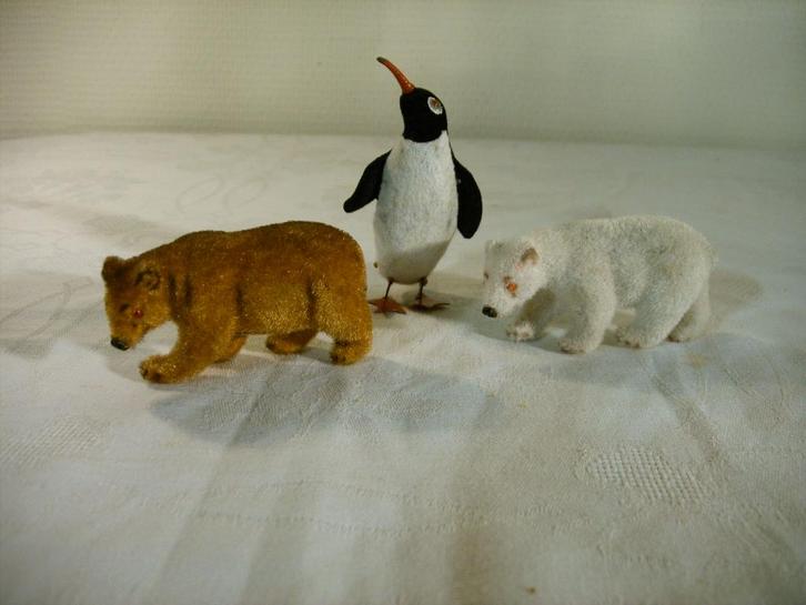 Vintage miniatuur diertjes van Wagner., Verzamelen, Poppetjes en Figuurtjes, Zo goed als nieuw, Ophalen of Verzenden