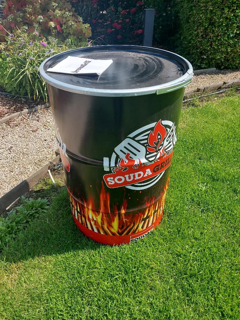 drumgrill (Nieuw), Jardin & Terrasse, Barbecues au charbon de bois, Neuf, Enlèvement