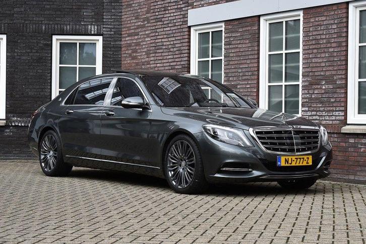 Mercedes-Benz S 500 Maybach/NL auto/ 1e eigenaar - Zeer netj, Autos, Mercedes-Benz, Entreprise, Classe S, ABS, Phares directionnels