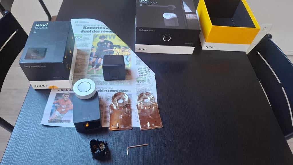 NUKI slim deurslot met WIFI, Verzenden