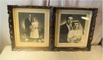 2 mooie antieke Houten Artdeco Fotolijsten - 42x37 / 35x30, Ophalen of Verzenden, Zo goed als nieuw