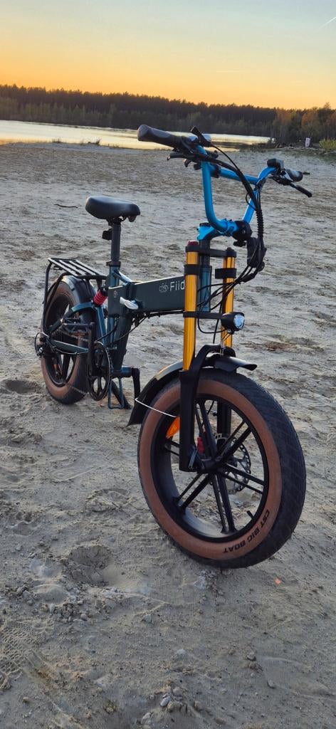 Opvouwbare en krachtige elektrische fiets - Fiido M1PRO, Fietsen en Brommers, Elektrische fietsen, Zo goed als nieuw, Overige merken