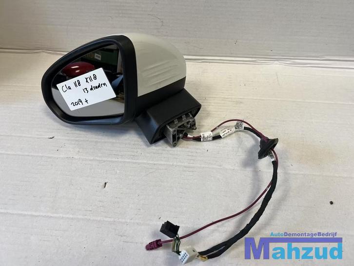 MERCEDES CLA X118 shootingbrake wit links spiegel 2019+, Autos : Pièces & Accessoires, Rétroviseurs, Mercedes-Benz, Utilisé