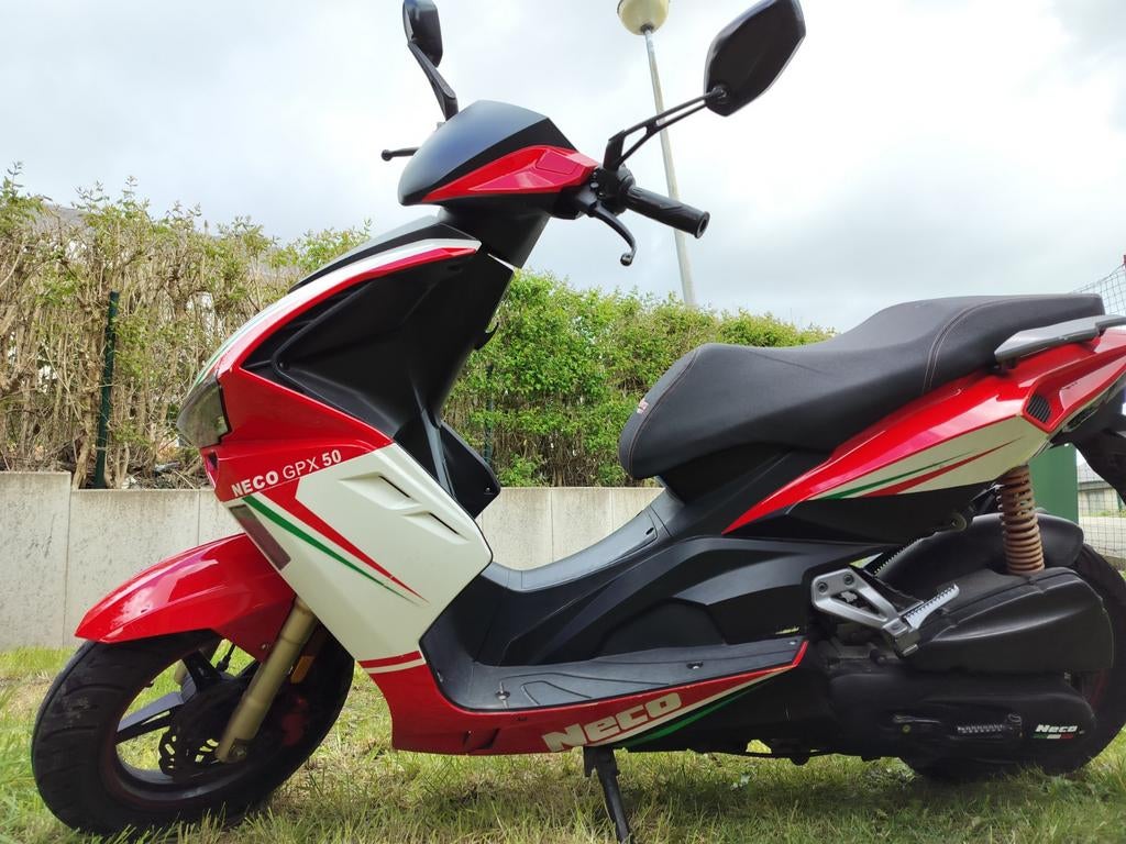 (neco gpx 50)  te koop klasse a /nooit opgedreven ️., Vélos & Vélomoteurs, Autres modèles, 49 cm³, Enlèvement, Utilisé