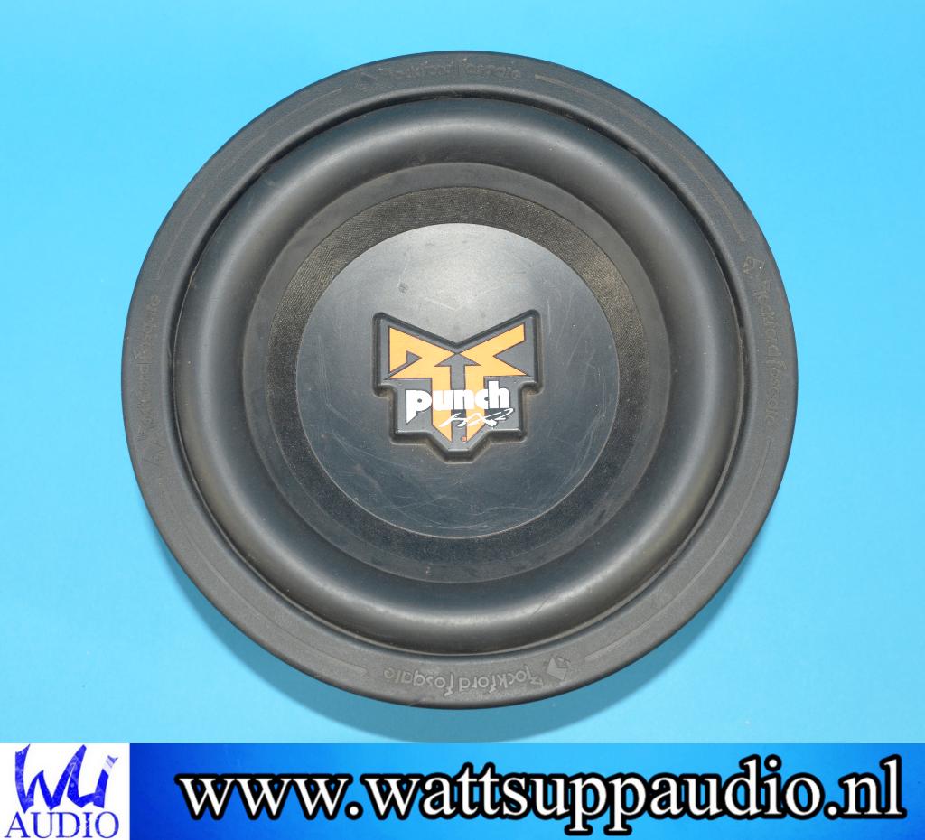 Rockford Fosgate Punch HX2 RFD1210 10 inch subwoofer, Ophalen of Verzenden, Gebruikt