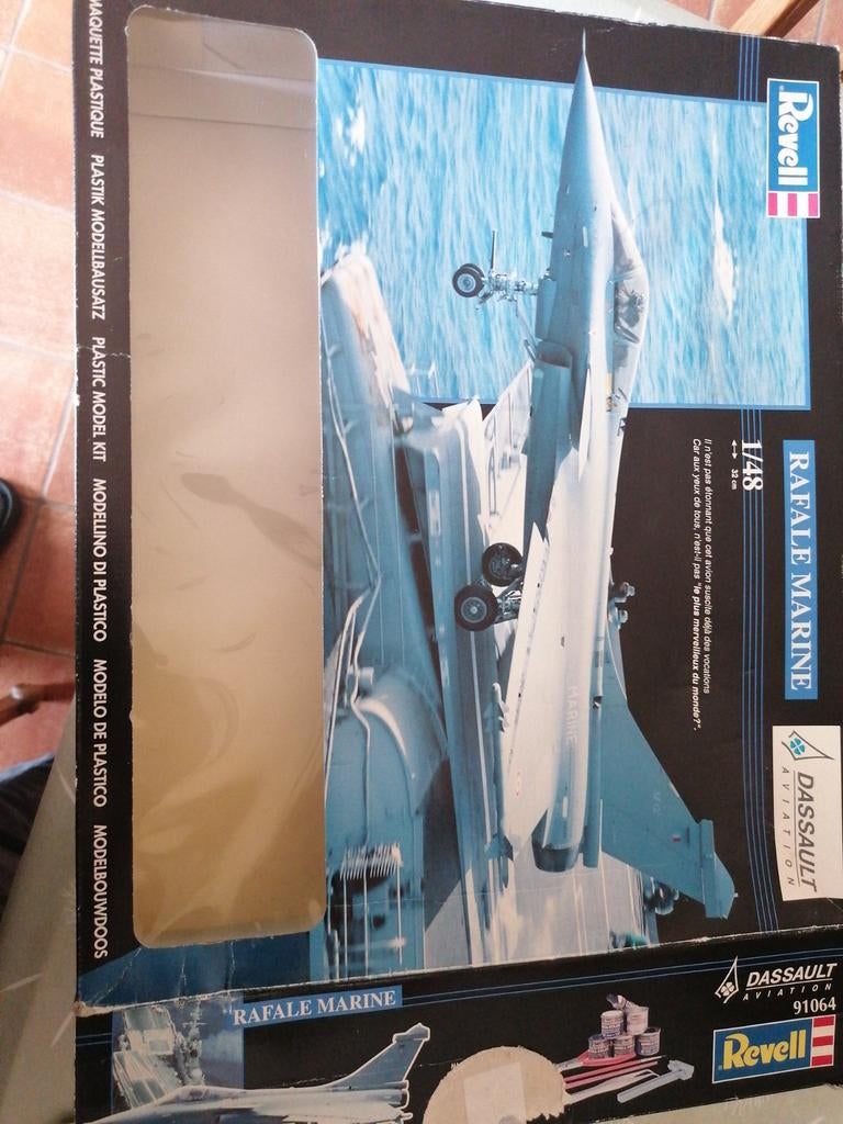 Dassault RAFALE bleu marine 1/48 Revell, Enlèvement ou Envoi, Avion, Revell