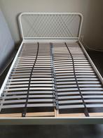 Bed 2 perspoons, Huis en Inrichting, Slaapkamer | Bedden, Ophalen, Gebruikt, Wit, Tweepersoons