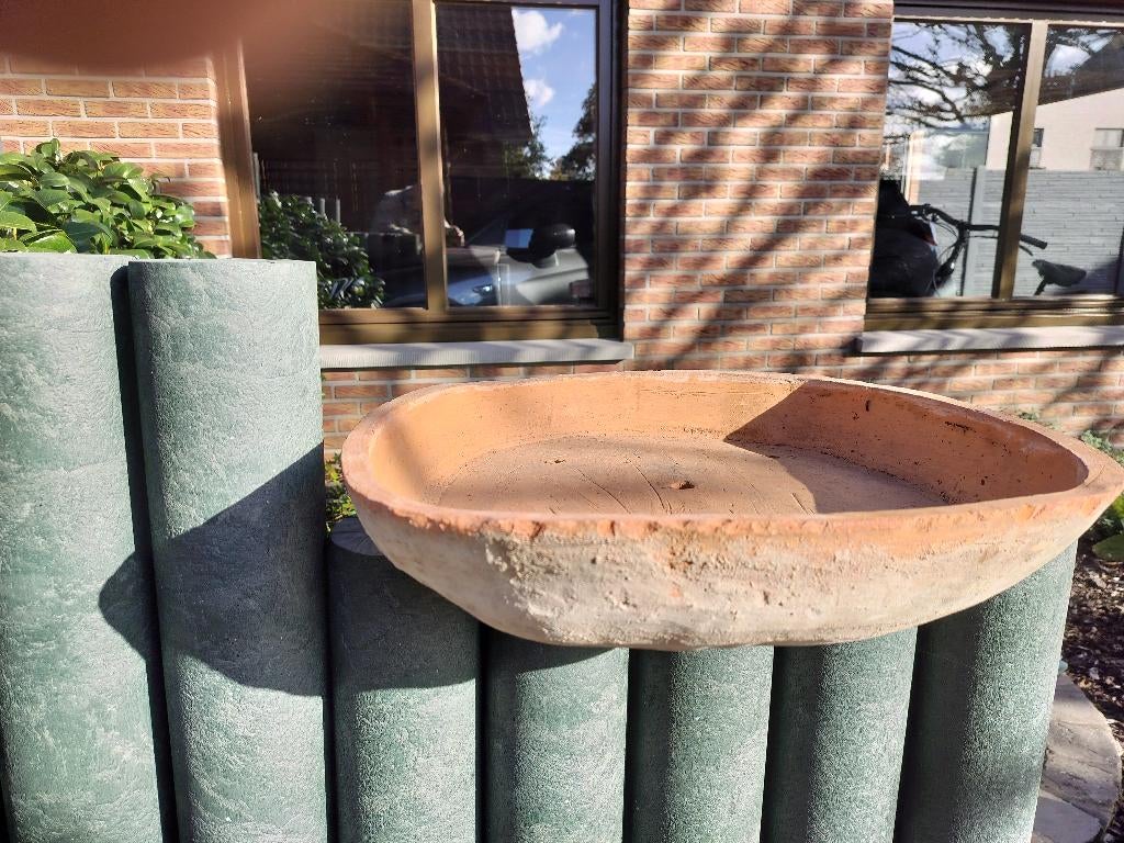 Terracotta schaal, zaaibak, zaaiteil, Antiek en Kunst, Antiek | Keramiek en Aardewerk, Ophalen