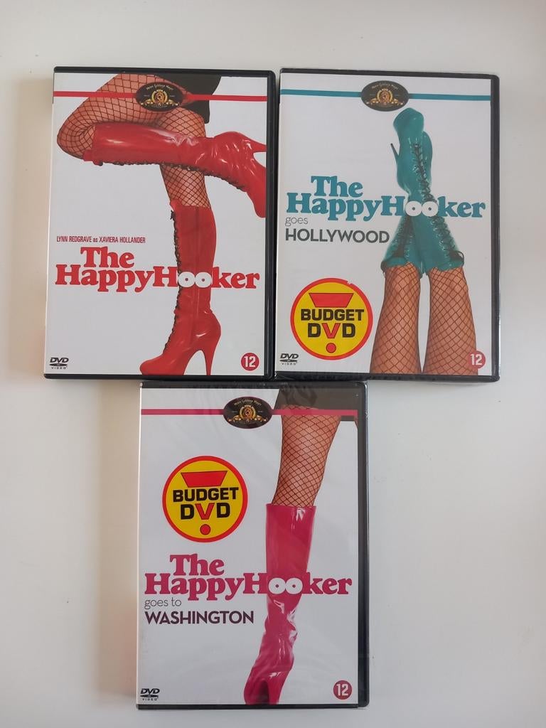 3 dvd's van The Happy Hooker., Ophalen of Verzenden