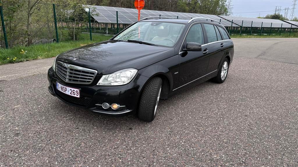 Mercedes c180 cdi, Auto's, Euro 5, Beige, Leder, Particulier