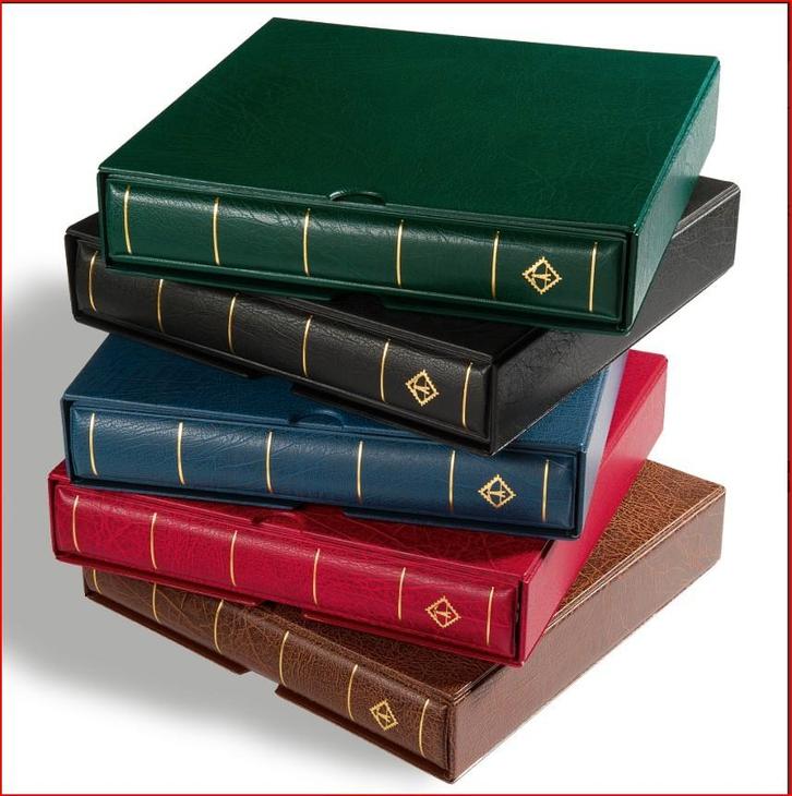 Leuchtturm Excellent DE album 13-rings zwart €24,99 stunt, Postzegels en Munten, Postzegels | Volle albums en Verzamelingen, Verzenden