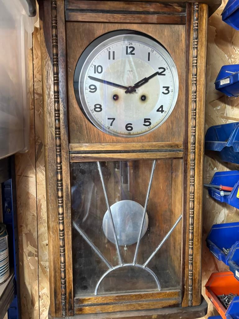 Houten klok, Antiquités & Art, Antiquités | Horloges, Enlèvement