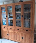 Vitrinekast teak, Huis en Inrichting, Ophalen, Zo goed als nieuw