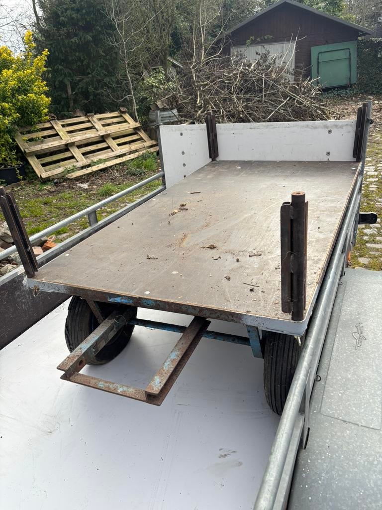 Bolderkar/handtrekwagen/transportkar, Bricolage & Construction, Chariots de transport, Utilisé, Chariot de transport, Enlèvement