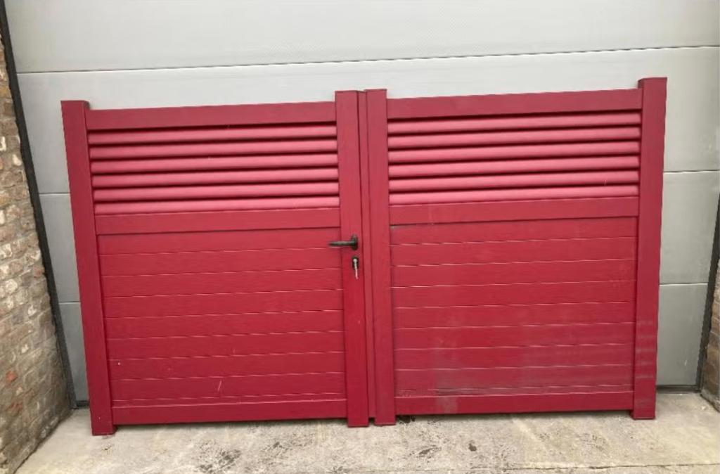 alu poort Rode poort, Enlèvement, Aluminium