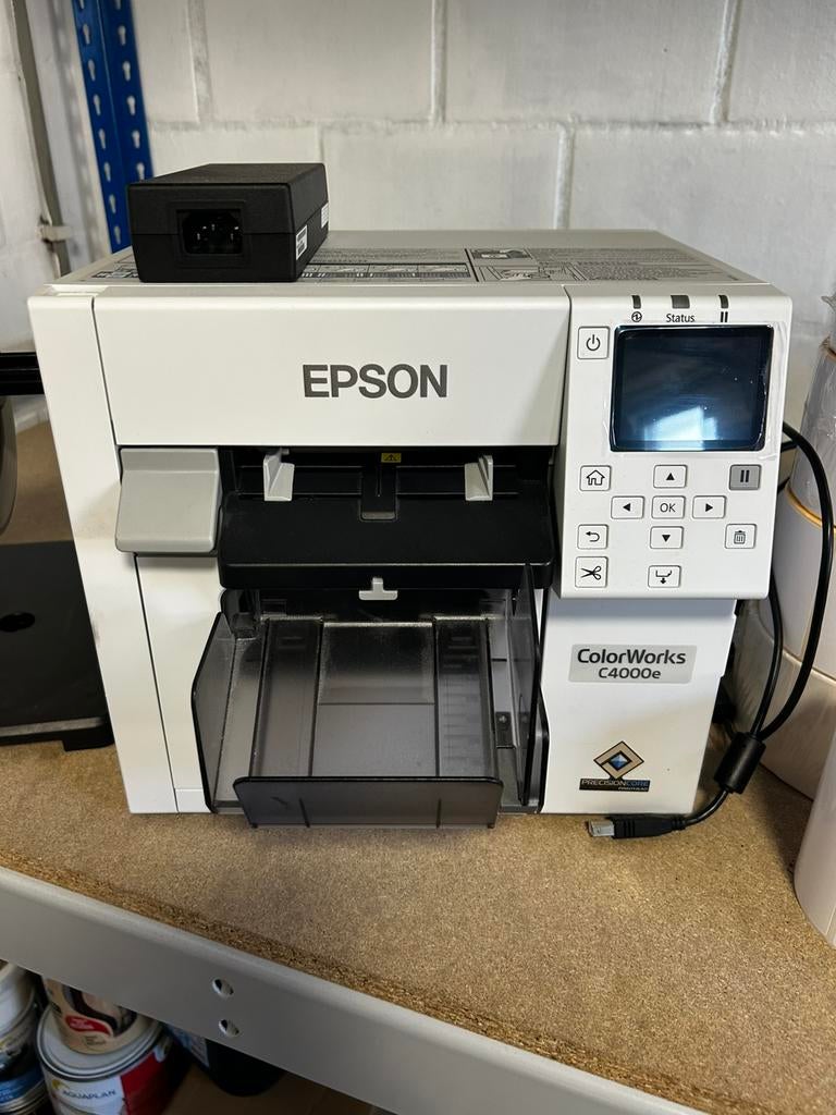 Imprimante d’étiquettes pro bouteilles couleur, Enlèvement, Comme neuf, Imprimante