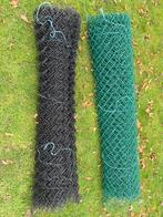 Tuindraad zwart 1.80m (ca 15m) + groen 2.00m (ca 20m), Tuin en Terras, Gaas en Draad, Ophalen, Zo goed als nieuw