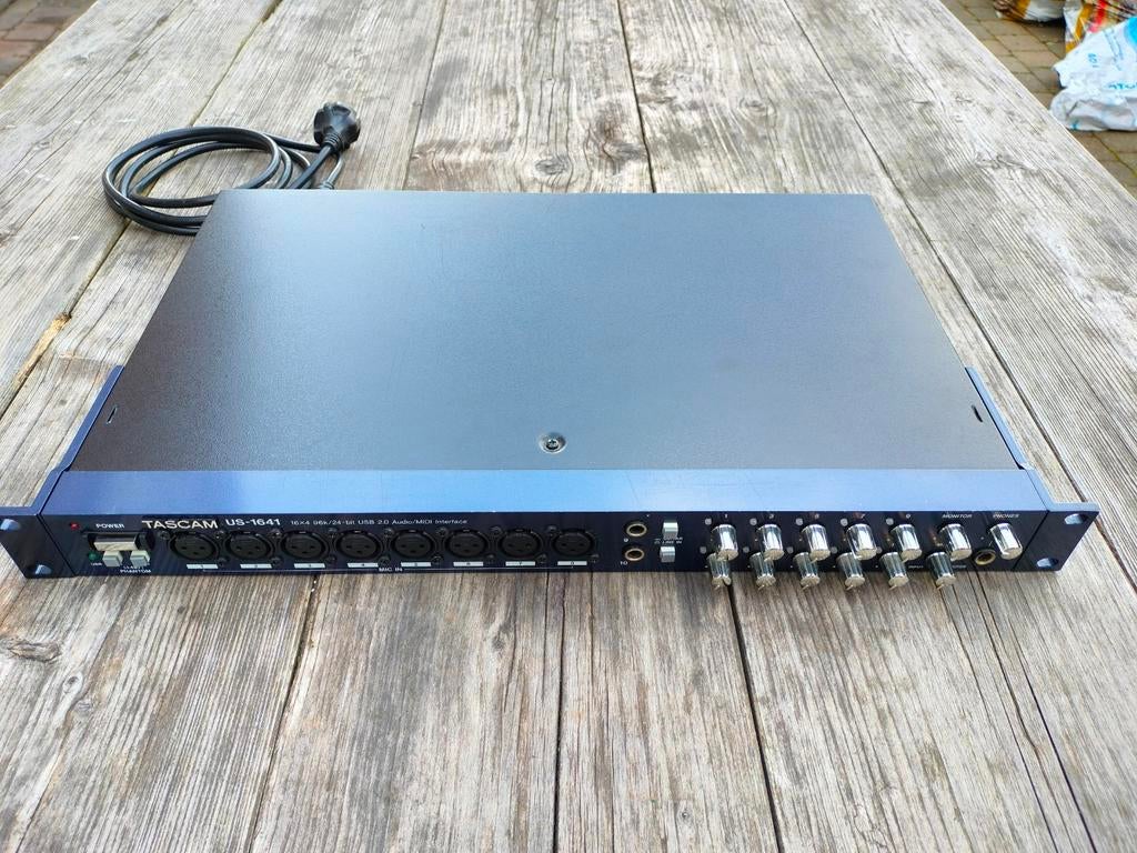 Interface audio MIDI USB TASCAM US 1641, Enlèvement ou Envoi, Comme neuf, Audio