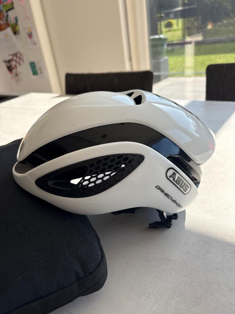 Abus gamechanger, Fietsen en Brommers, Fietsaccessoires | Fietshelmen, Ophalen, Zo goed als nieuw, Heer of Dame, Abus