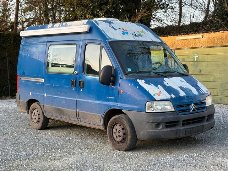 Citroen jumper, Caravanes & Camping, Camping-cars, Particulier, Diesel, Réfrigérateur, Enlèvement ou Envoi