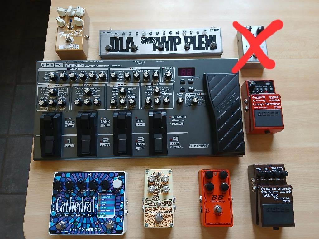 Verschillende pedalen te koop, Muziek en Instrumenten, Effecten, Gebruikt, Delay of Echo, Distortion, Overdrive of Fuzz, Reverb