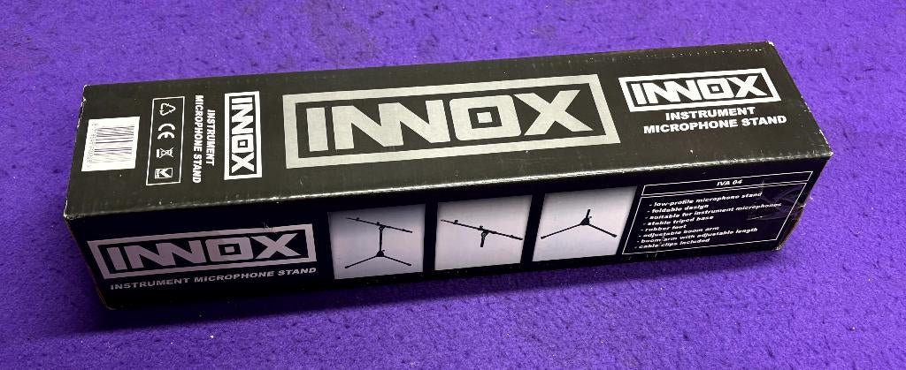 Korte microfoon statief INNOX IVA 04, Muziek en Instrumenten, Ophalen, Nieuw, Muziekstandaard, Microfoon