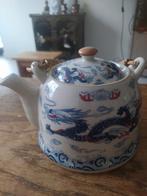 Chinese nationale theepot versierd met een draak, Ophalen of Verzenden