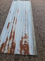 4 tal antieke oude roestige rustieke metalen golfplaten, Enlèvement, Utilisé, Autres types