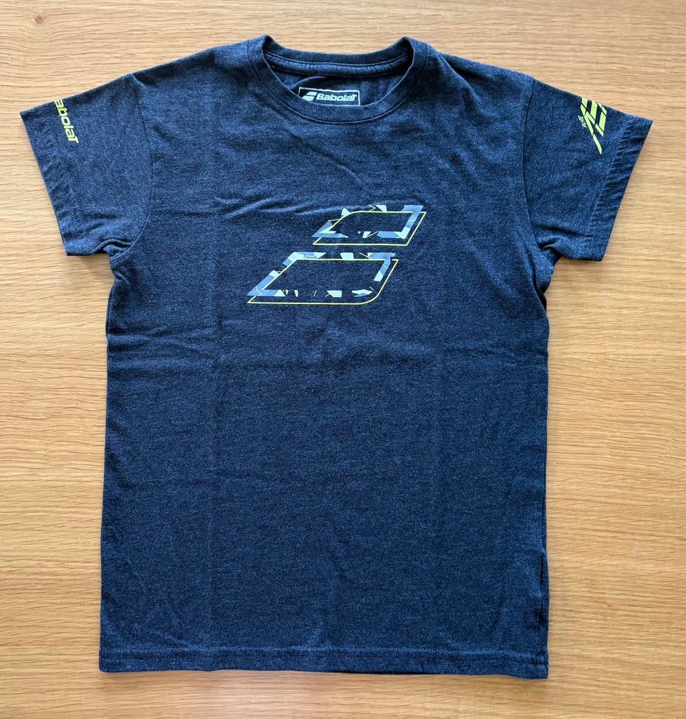 T-shirt de sport/Tennis gris foncé/anthracite  BABOLAT - 12€, Sports & Fitness, Tennis, Enlèvement ou Envoi, Comme neuf, Vêtements